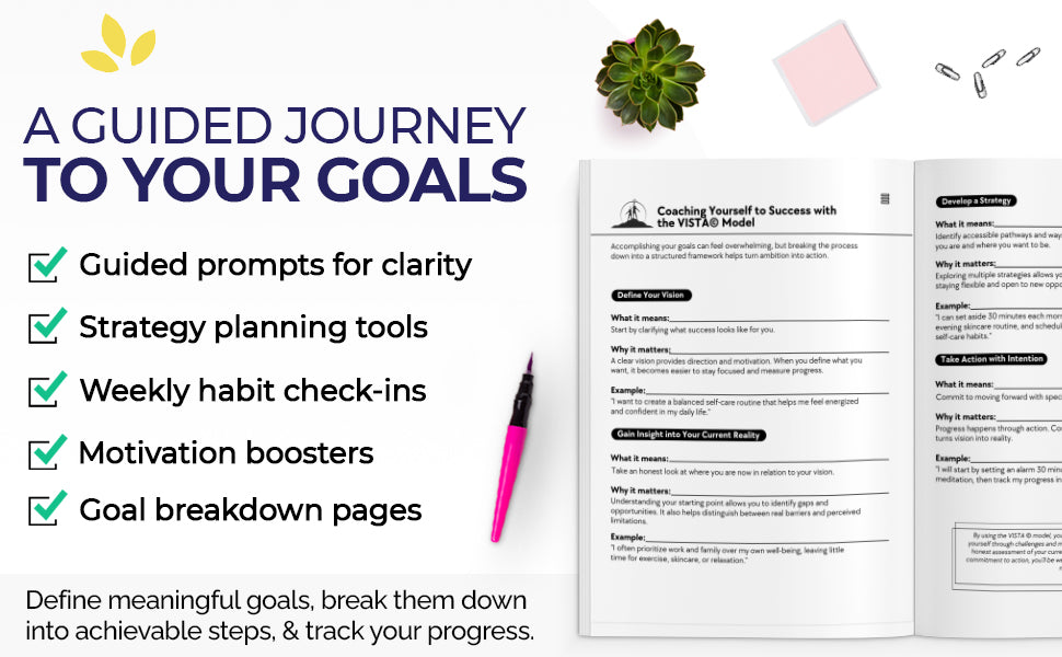 Dream, Plan, Achieve: A Journal for Accomplishing Your Goals