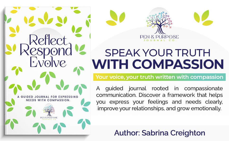 Reflect, Respond, Evolve: A Guided Journal for Expressing Needs with Compassion (Paperback)