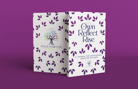 Own, Reflect, Rise: A Journal for Overcoming Imposter Feelings (Hardcover)
